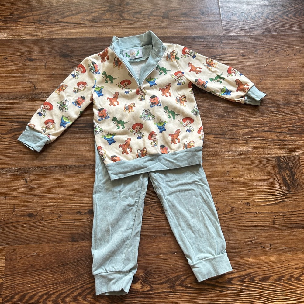 3T Boutique Brand Toy Story Jogger Set